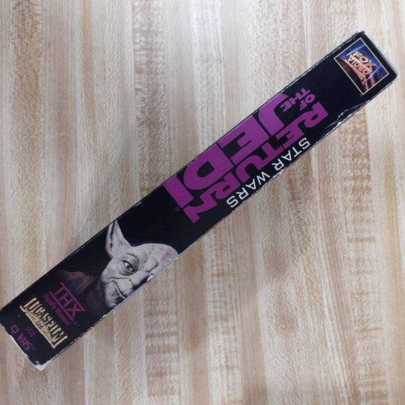 Star Wars Return of the Jedi 1983 VHS 1995 Release THX Scifi Cult Classic Yoda - Picture 3 of 9